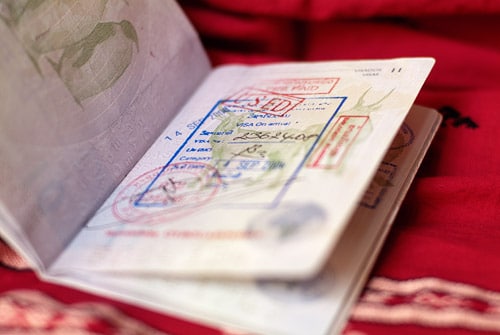 Visado para Laos