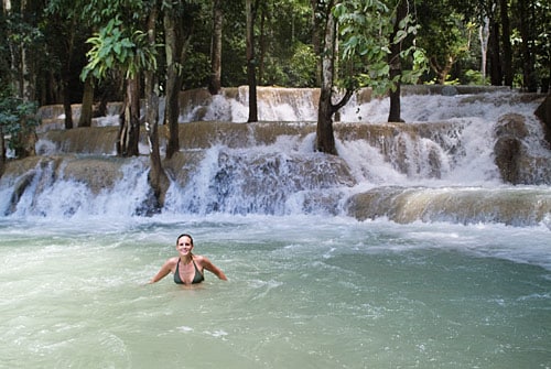Etapa 11 - Cascadas en Luang Prabang - Laos con Mochila (7)