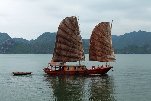 La foto obligatoria de Ha Long La foto obligatoria de Ha Long