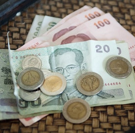 El bath, la moneda de Tailandia