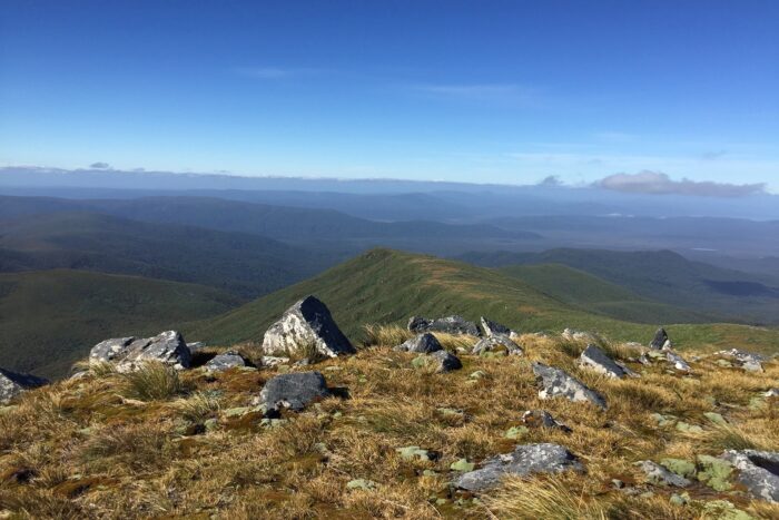 10 días realizando el North West Circuit de Stewart Island 15 Mt Anglem