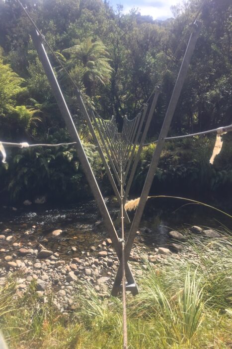 10 días realizando el North West Circuit de Stewart Island 21 Puente super chulo