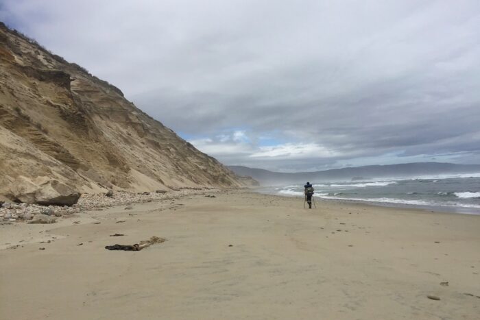 10 días realizando el North West Circuit de Stewart Island 36 Marea baja