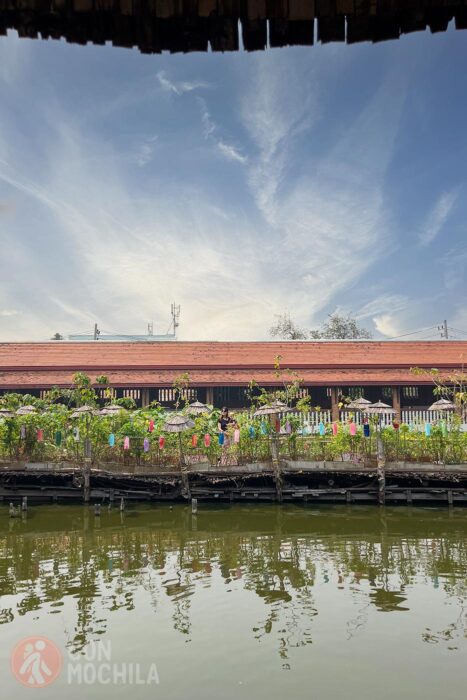 Wat Jet Lin, un templo con estanques y puentes de bambú en el corazón de Chiang Mai 10 El agua siempre presente en el templo Wat Jet Lin