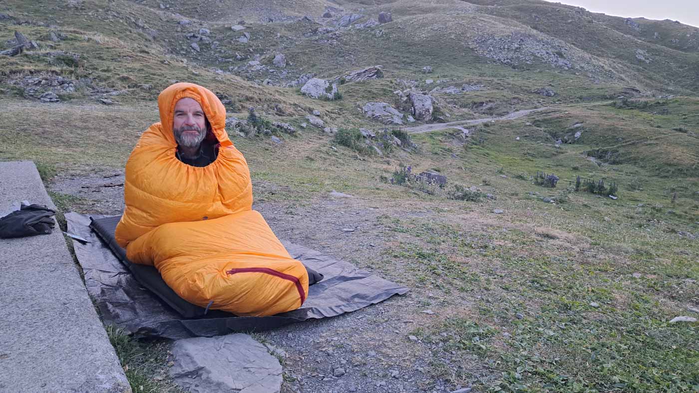 Dónde dormir en la Transpirenaica y consejos para pernoctar 12 Vivac junto al refugio de Goriz