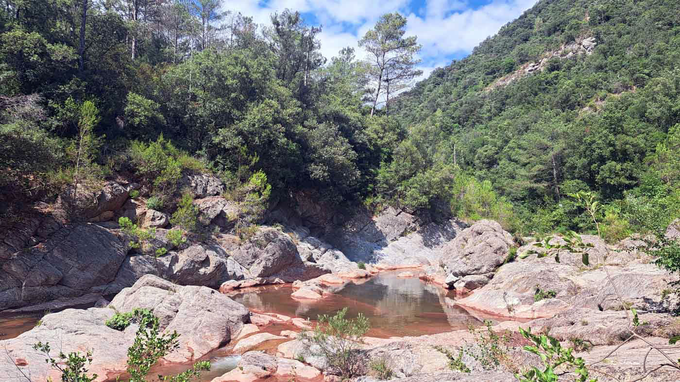 Etapas de la Transpirenaica GR11 en Cataluña 7 Pozas de la Muga