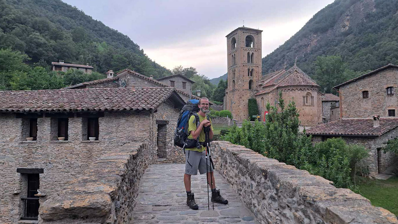 Etapas de la Transpirenaica GR11 en Cataluña 8 El precioso pueblo de Beget