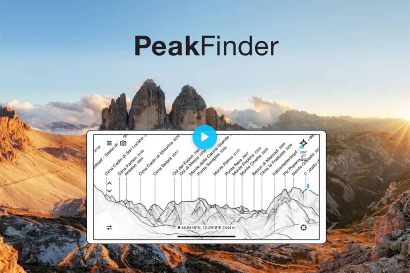 Cómo orientarte en la Transpirenaica: apps y consejos para la GR11 5 Aplicación para reconocer montañas