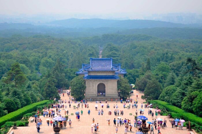 Nankín, la gran capital de imperios en China 12 Montaña Púrpura