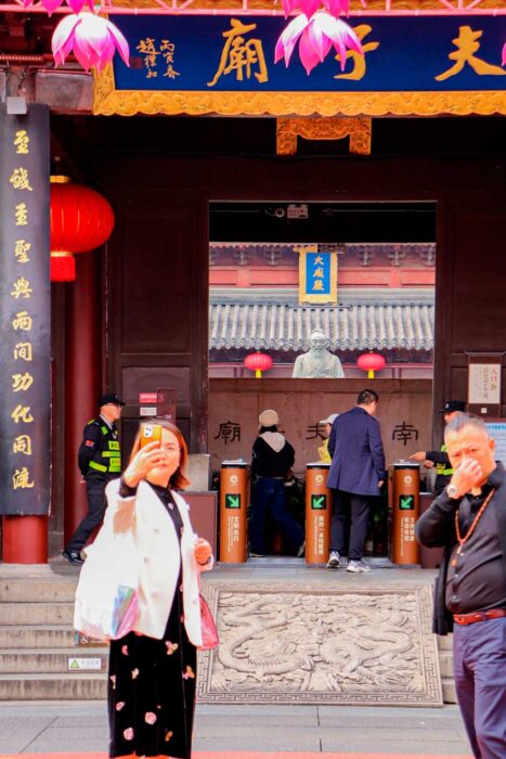 Nankín, la gran capital de imperios en China 11 Templo confuciano de Nankín