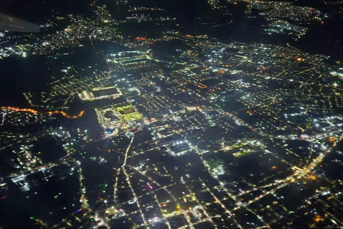 Guatemala. Con los hijos del maíz. 1 Ciudad de Guatemala desde el aire