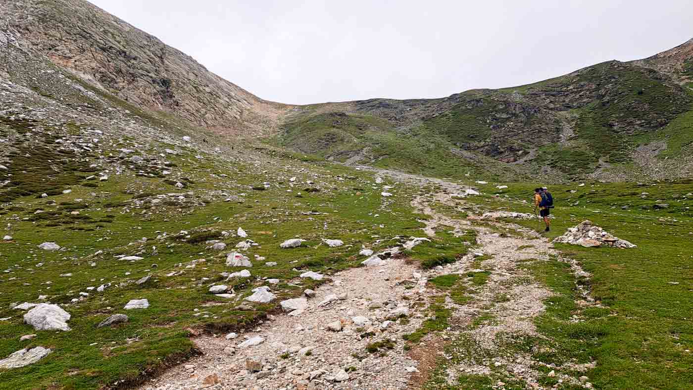 Etapa 9: Molló - Cabaña de Tirapits. Transpirenaica GR11. 8 sendero de alta montaña