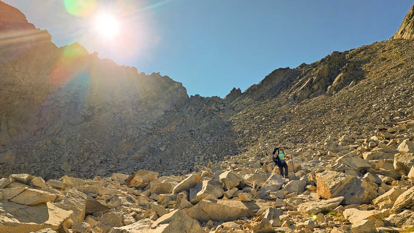 Etapa 24: Refugio Cap de Llauset - Benasque. Transpirenaica GR11. 2 Bajada desde el puerto de Vallivierna