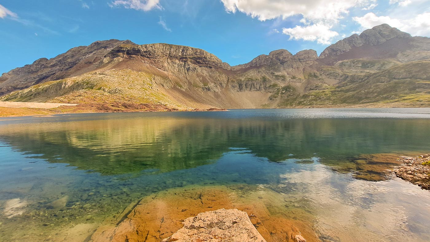 Etapa 27: Ibón de Millares - Refugio del Ibón de Urdiceto. Transpirenaica GR11. 6 El Ibón de Urdiceto