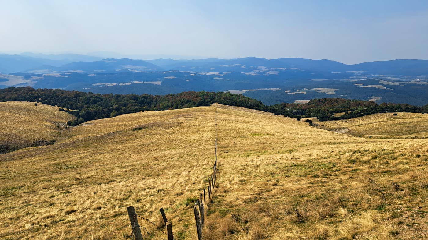 Etapa 39: Ochagavía - Hiriberri. Transpirenaica GR11. 1 En lo alto de la montaña hay pastos para el ganado