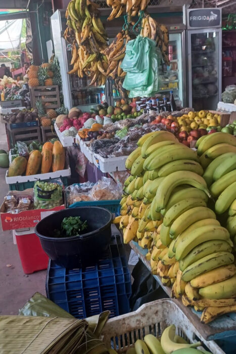 Guatemala. Con los hijos del maíz. 12 Mercado con frutas