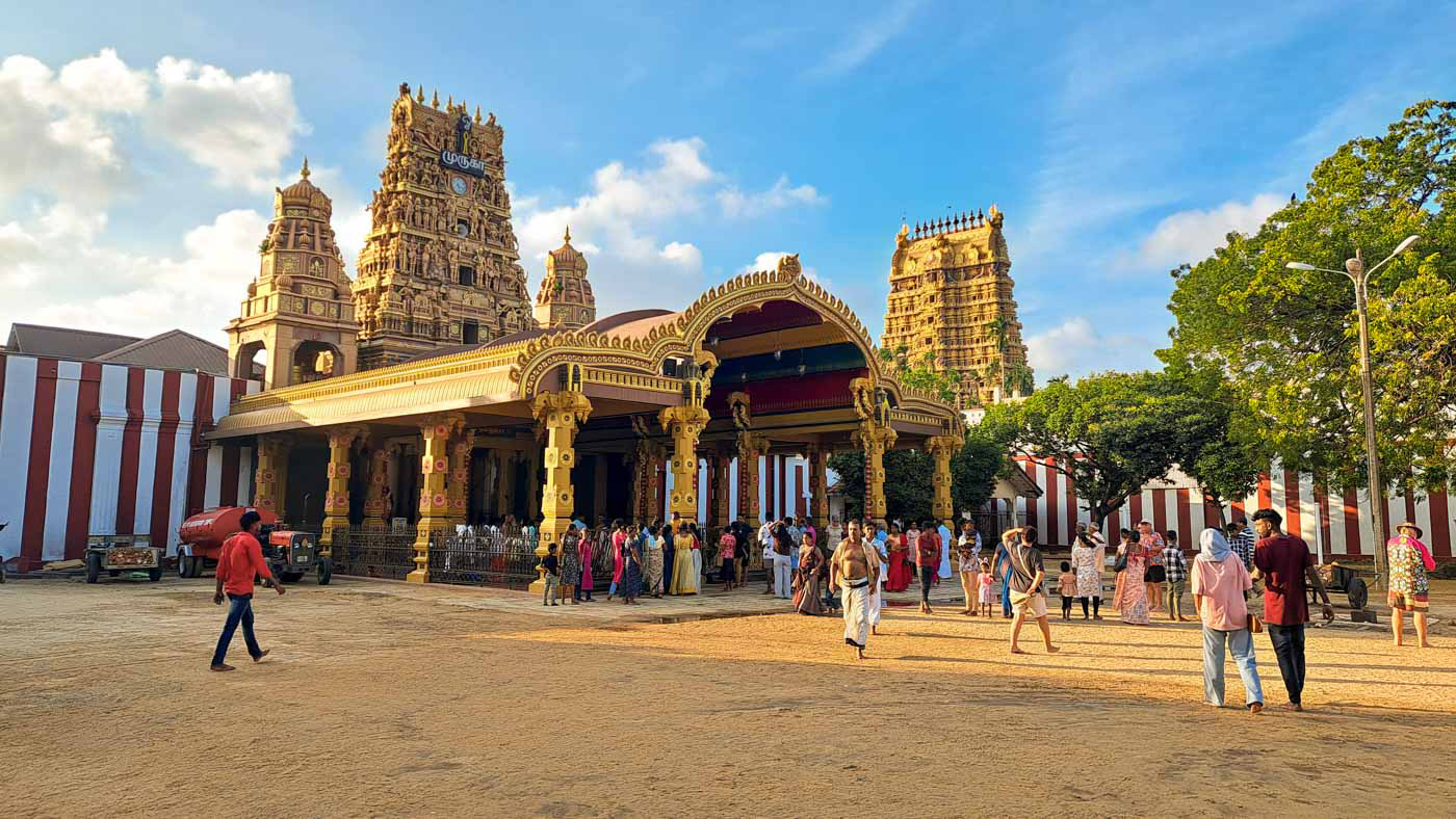 Jaffna, la antigua capital cultural tamil 8 Nallur Kandaswamy Kovil