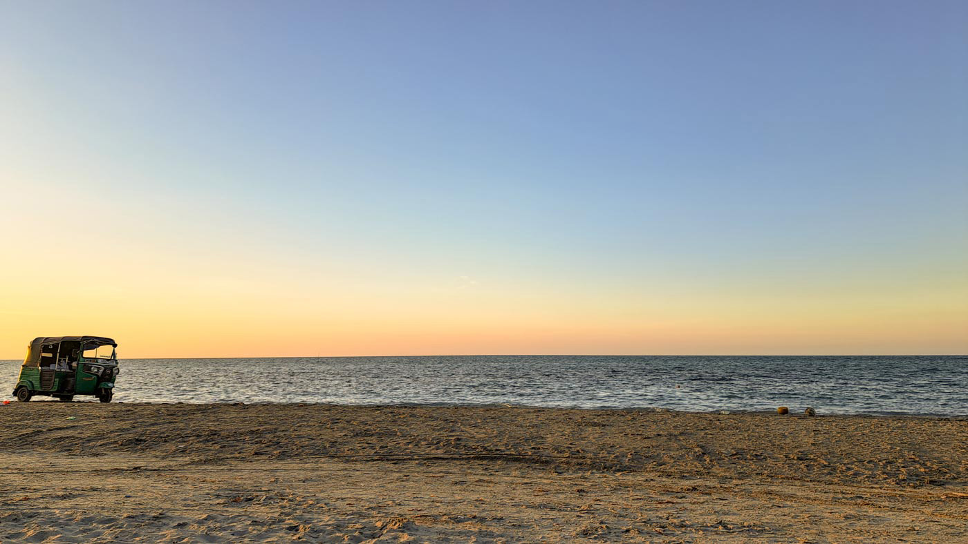 Jaffna, la antigua capital cultural tamil 18 Playa Casuarina, en la isla de Karainagar