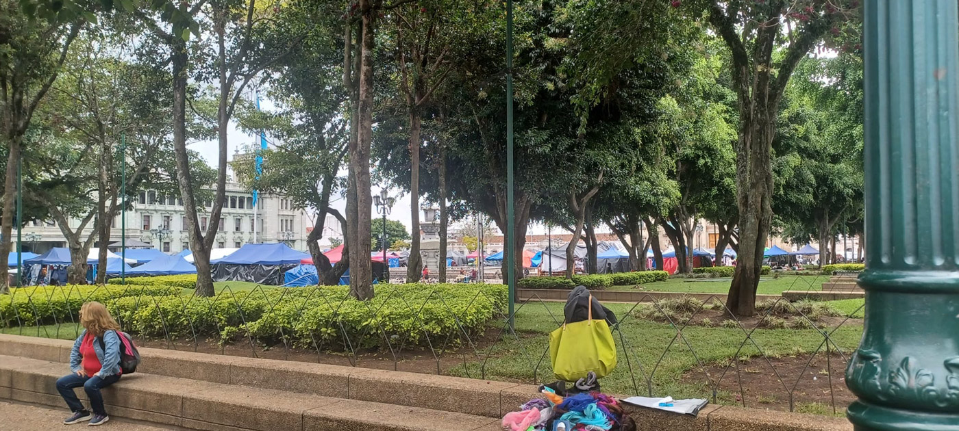 En Guatemala de la Asunción, hija de un terremoto 3 Parque