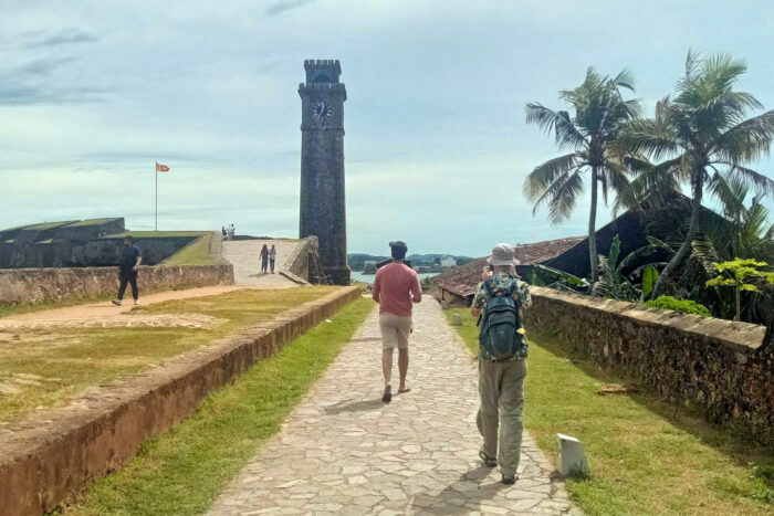 Galle, el faro sur de Sri Lanka 13 La torre del reloj
