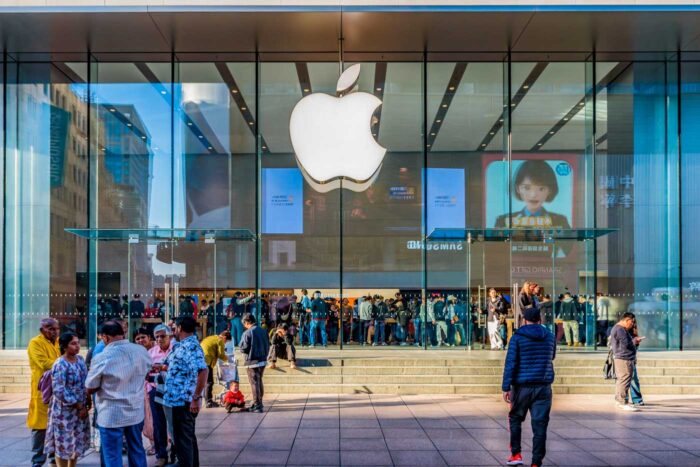 Nanjing Road, ¿un bonito centro en Shanghái o consumismo estéril? 10 apple store