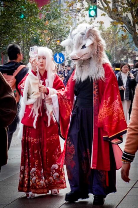 Nanjing Road, ¿un bonito centro en Shanghái o consumismo estéril? 12 Cosplay en Nanjing Road
