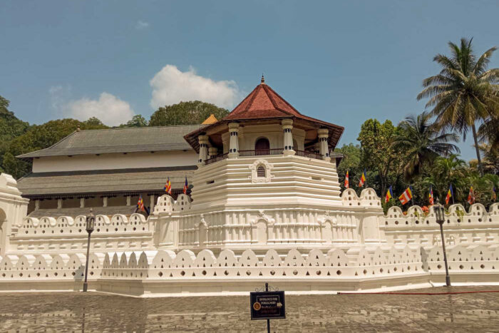 Kandy, la última soberana de las montañas 2 El complejo del Palacio Real en el centro de Kandy.