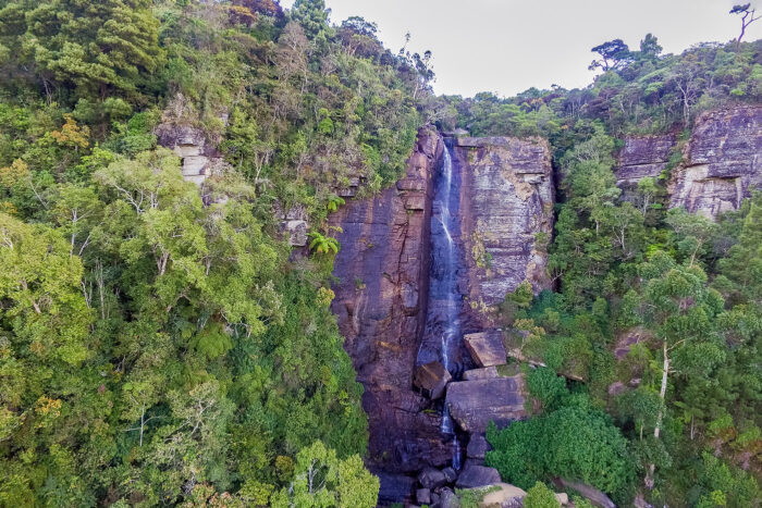 Nuwara Eliya, el invierno tropical 11 El salto de agua Lover's Leap
