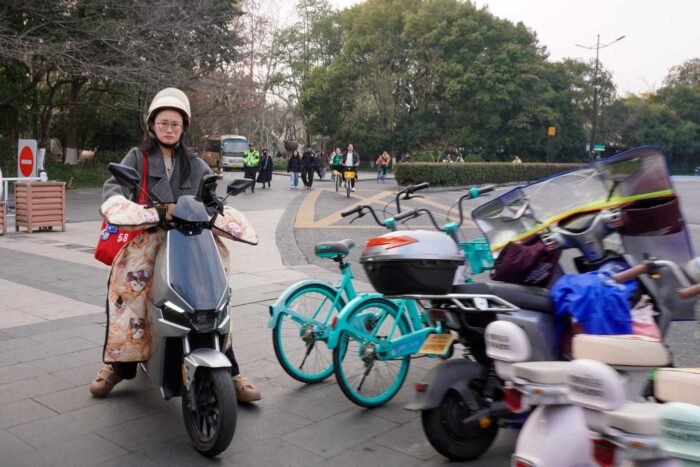 Hangzhou, la 'desconocida' ciudad china de la calidad de vida 92 Scooter eléctrica china