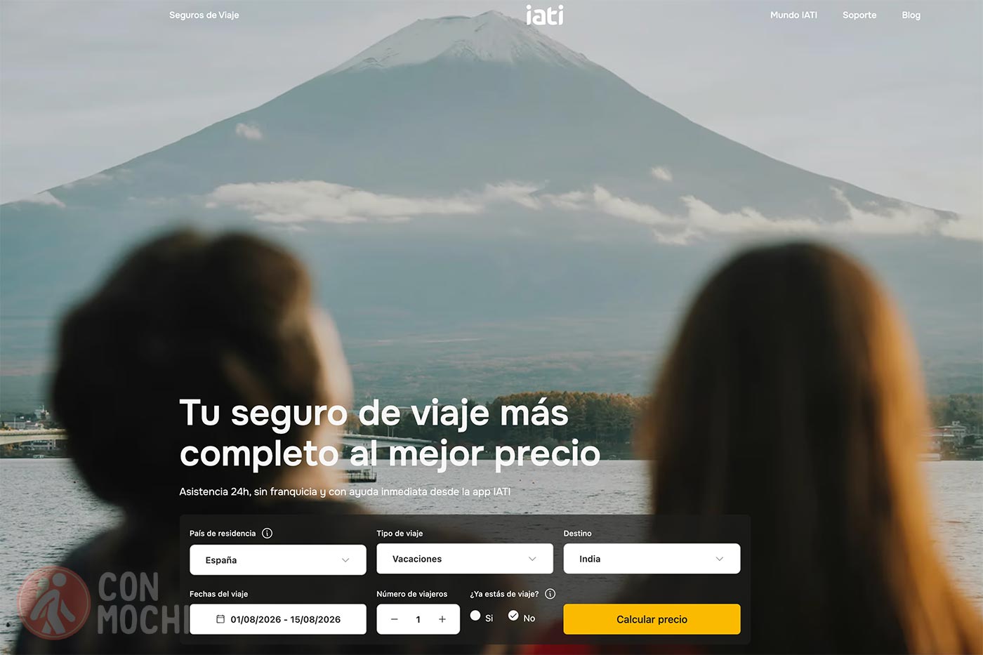 Descuento IATI hasta 30% oficial en 2026 (5% siempre activo) 6 Paso 1: acceder a IATI desde el enlace de descuento