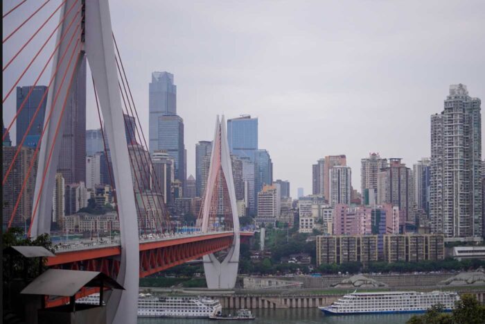 Chongqing, la bella ciudad china que no es tan ciberpunk 10 Niebla skyline Chongqing