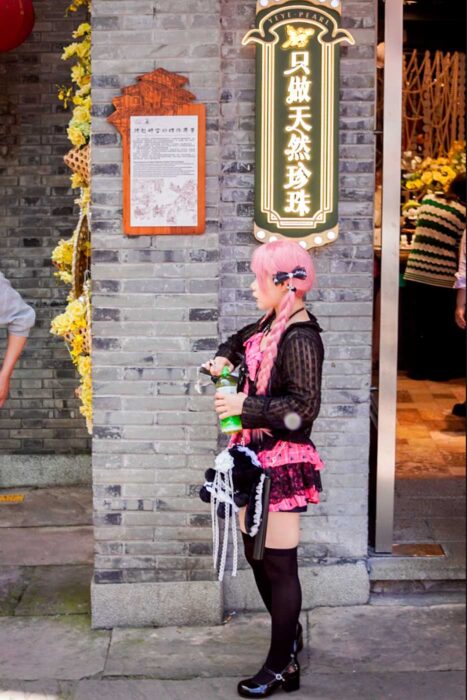 Chongqing, la bella ciudad china que no es tan ciberpunk 21 Mujer china Shibati