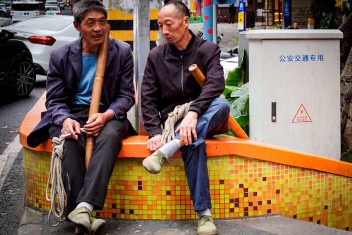 Chongqing, la bella ciudad china que no es tan ciberpunk 19 Vecinos Chongqing