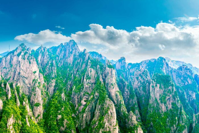 China natural: el excepcional paisaje del dragón 6 montañas amarillas