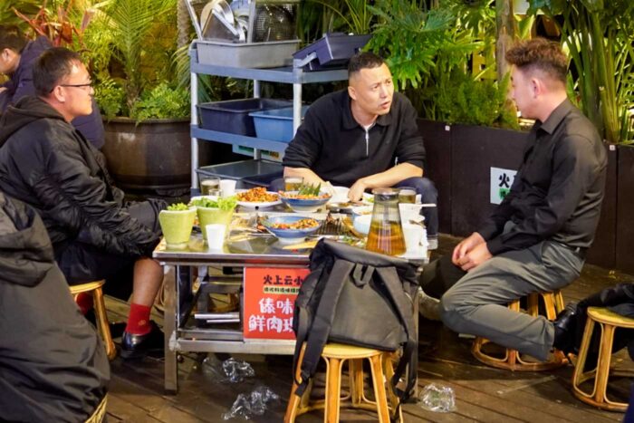 Kunming, la ciudad de la eterna primavera 4 Barbacoa china en Yunnan