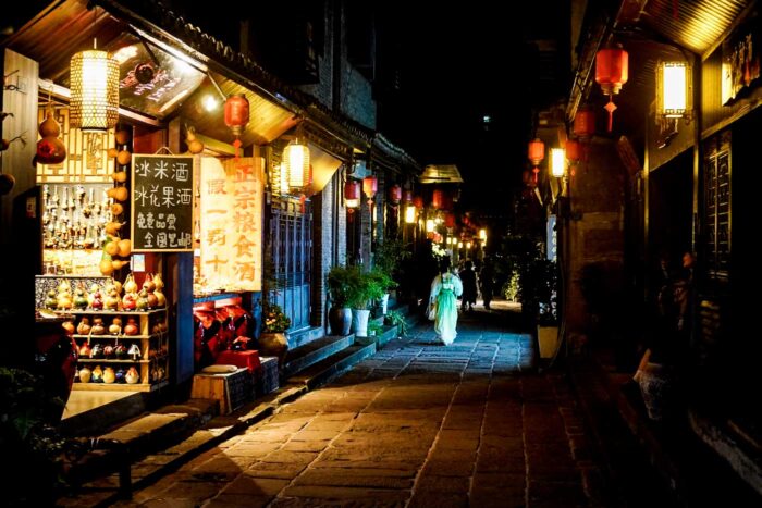 Fenghuang, una imagen de postal algo manoseada 13 callejón China Fenghuang