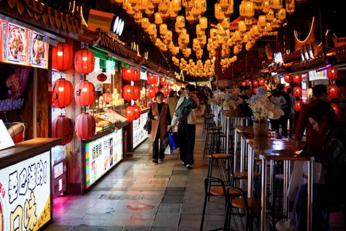 Kunming, la ciudad de la eterna primavera 11 Nanping comida callejera Kunming