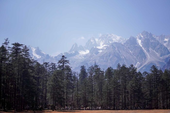 La montaña nevada del Dragón de Jade, ¿imprescindible en Yunnan? 11 pradera montañas nevadas dragón de jade