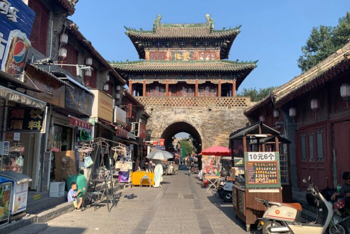 Luoyang, la milenaria capital de la Ruta de la Seda 1 Torre del Tambor de Luoyang