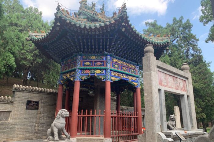 Luoyang, la milenaria capital de la Ruta de la Seda 18 Mausoleo con los restos de Guan Yu