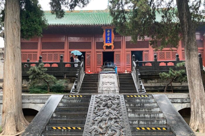 Luoyang, la milenaria capital de la Ruta de la Seda 25 Uno de los templos del complejo de Shaolin