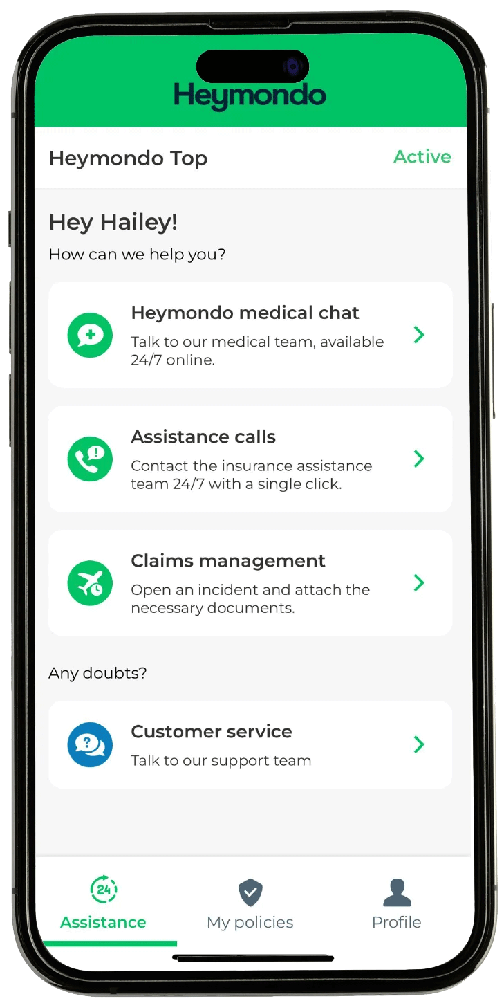 Heymondo app
