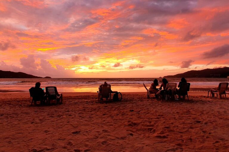 Phuket gives you very good sunsets