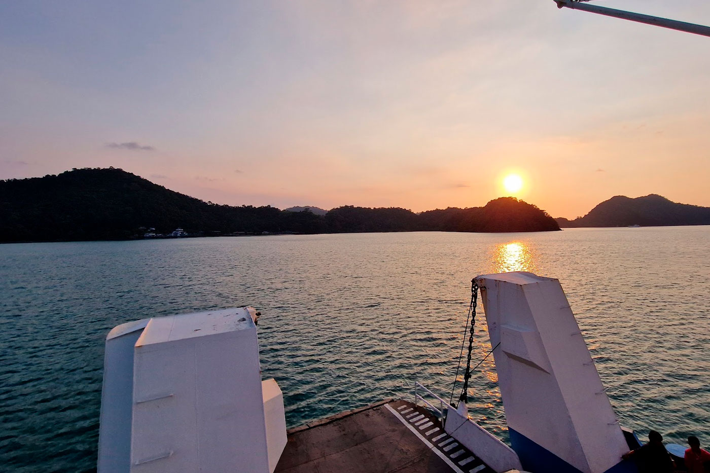 Views of Koh Chang from the ferry.