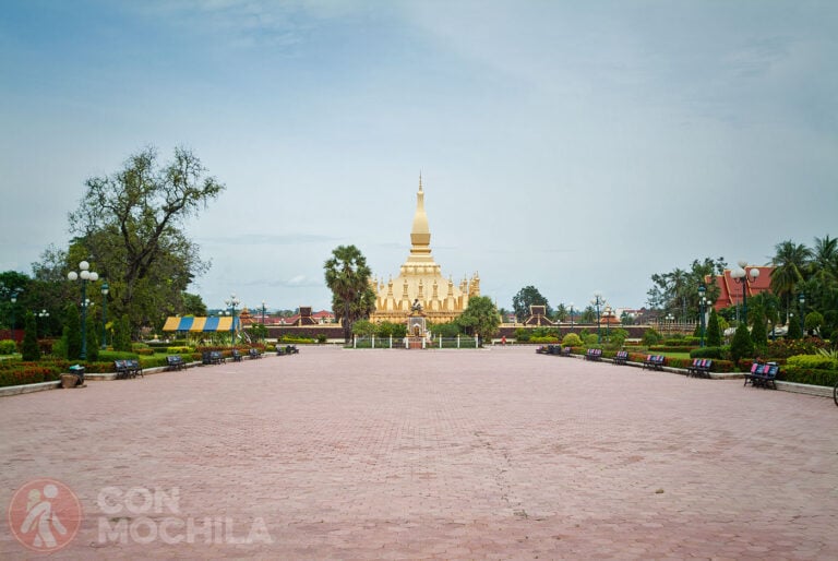 Pha That Luang in Vientiane