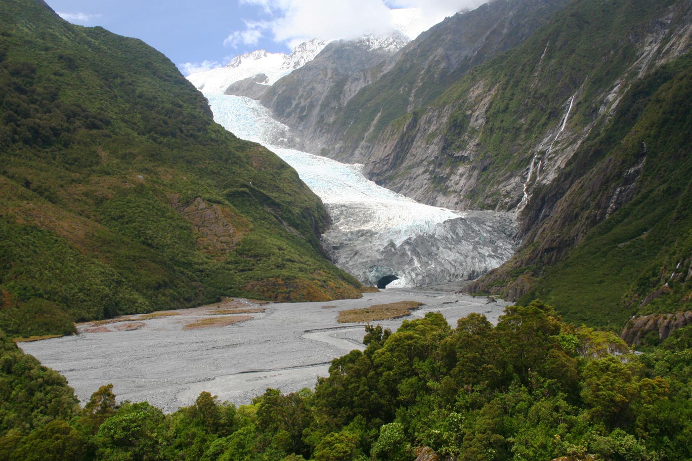 Franz Josef glaciar