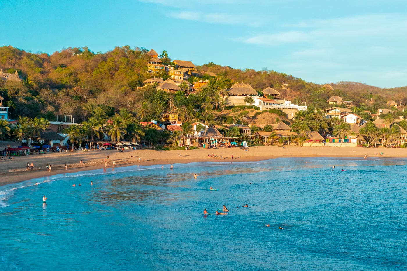 The Pacific Beaches advance along the southern coast of Mexico from Chiapas to Baja California Sur.