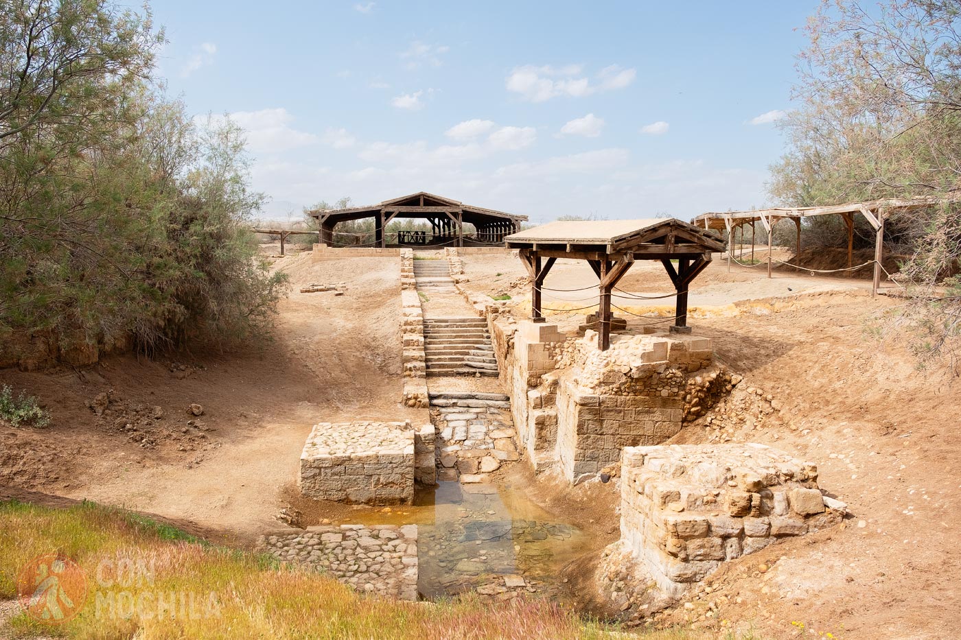La piscina baptismal