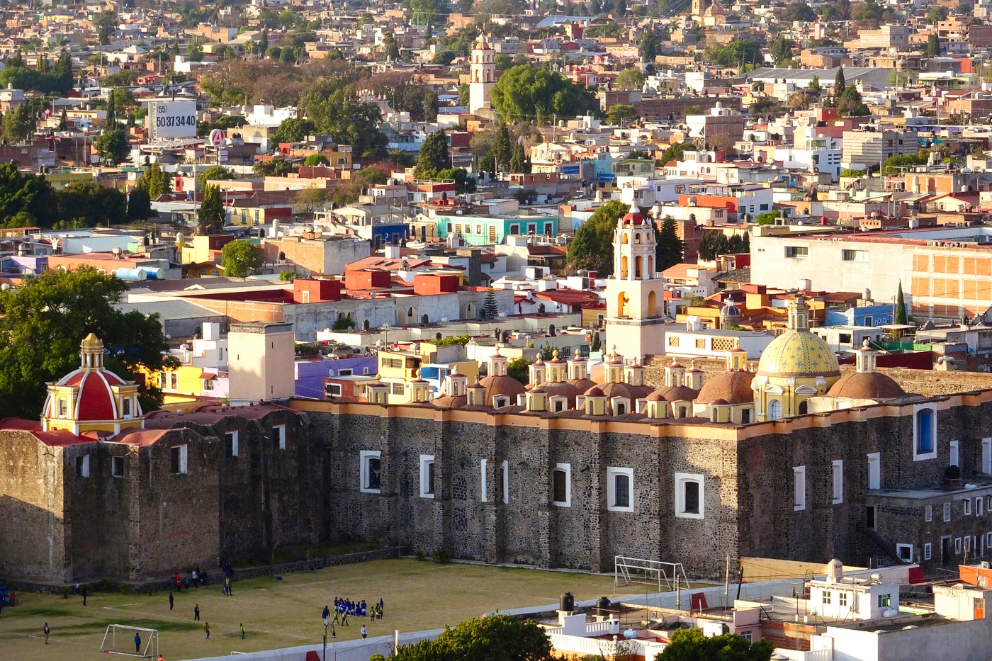 Impressive the Capilla Real de Cholula (Puebla state), inspired by a mosque