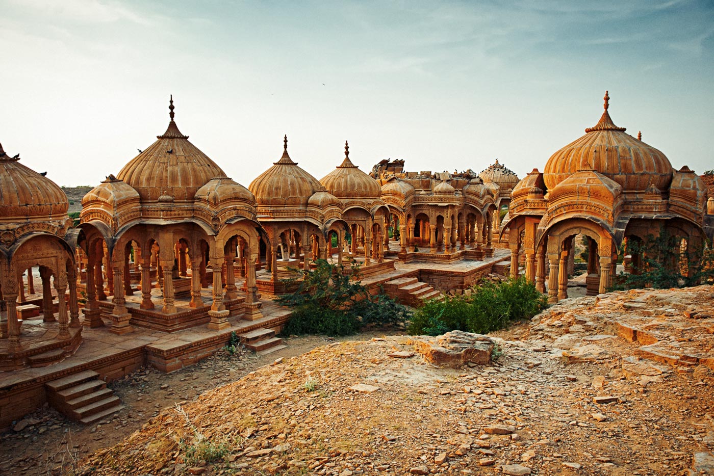 Bada Bagh Cenotaphs